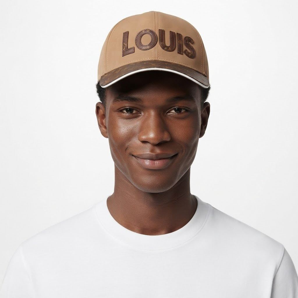 Casquette beige Élégante